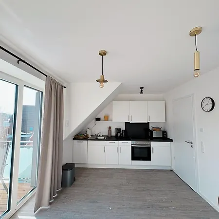 Koeoek Heimathafen - Modern, Balkon, Strandnah Daire