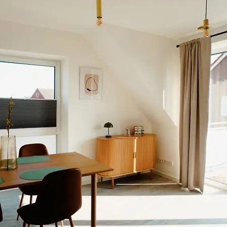 Koeoek Heimathafen - Modern, Balkon, Strandnah Apartment *