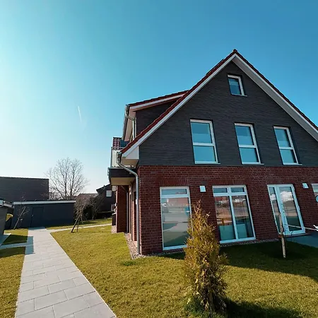Daire Koeoek Heimathafen - Modern, Balkon, Strandnah Neuharlingersiel