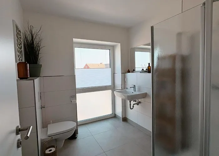 Koeoek Heimathafen - Modern, Balkon, Strandnah Apartman *