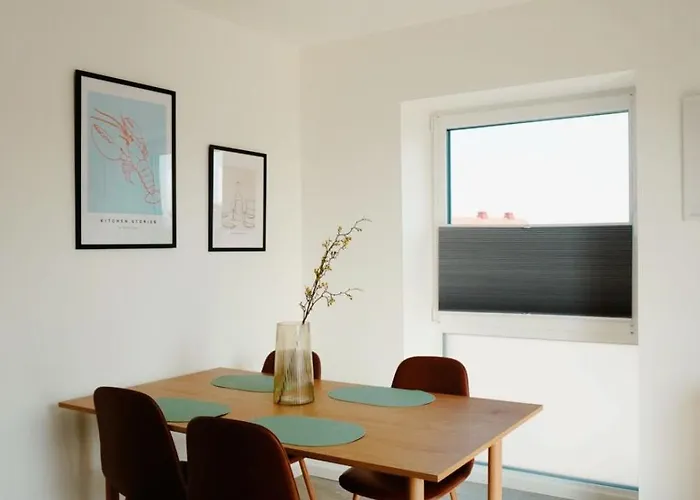 Koeoek Heimathafen - Modern, Balkon, Strandnah *