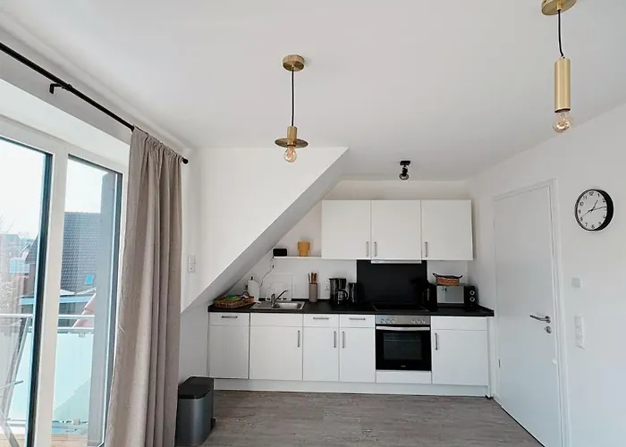 Koeoek Heimathafen - Modern, Balkon, Strandnah Lejlighed