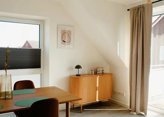 Koeoek Heimathafen - Modern, Balkon, Strandnah Apartman *
