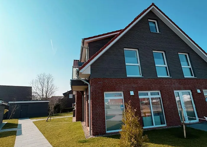 Apartman Koeoek Heimathafen - Modern, Balkon, Strandnah Neuharlingersiel