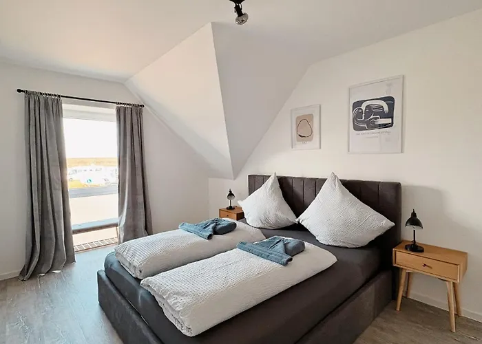 Koeoek Heimathafen - Modern, Balkon, Strandnah Lejlighed *